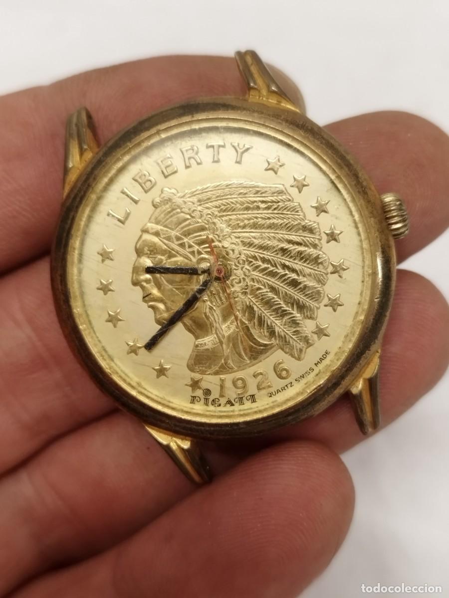 Vintage: Reloj Vintage Alfex &rdquo;Indian Head&rdquo; 1926 Sin probar y Sin correa.