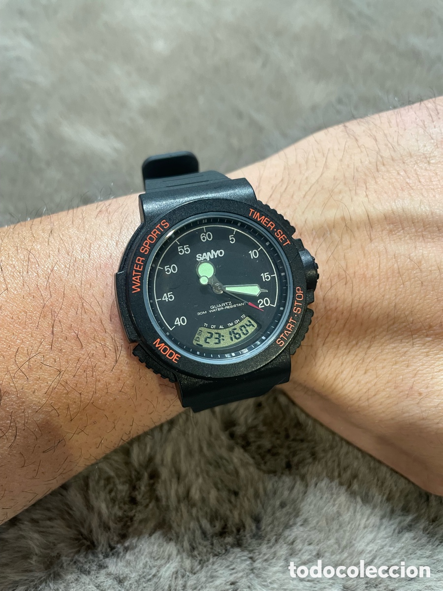 Vintage: Reloj Sanyo Ana-Digi - Foto 2
