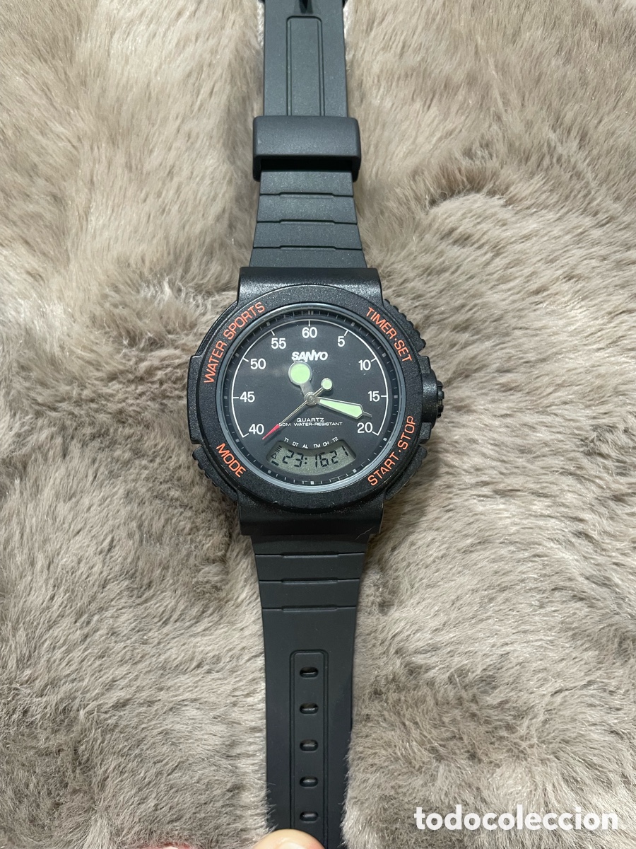 Vintage: Reloj Sanyo Ana-Digi - Foto 4