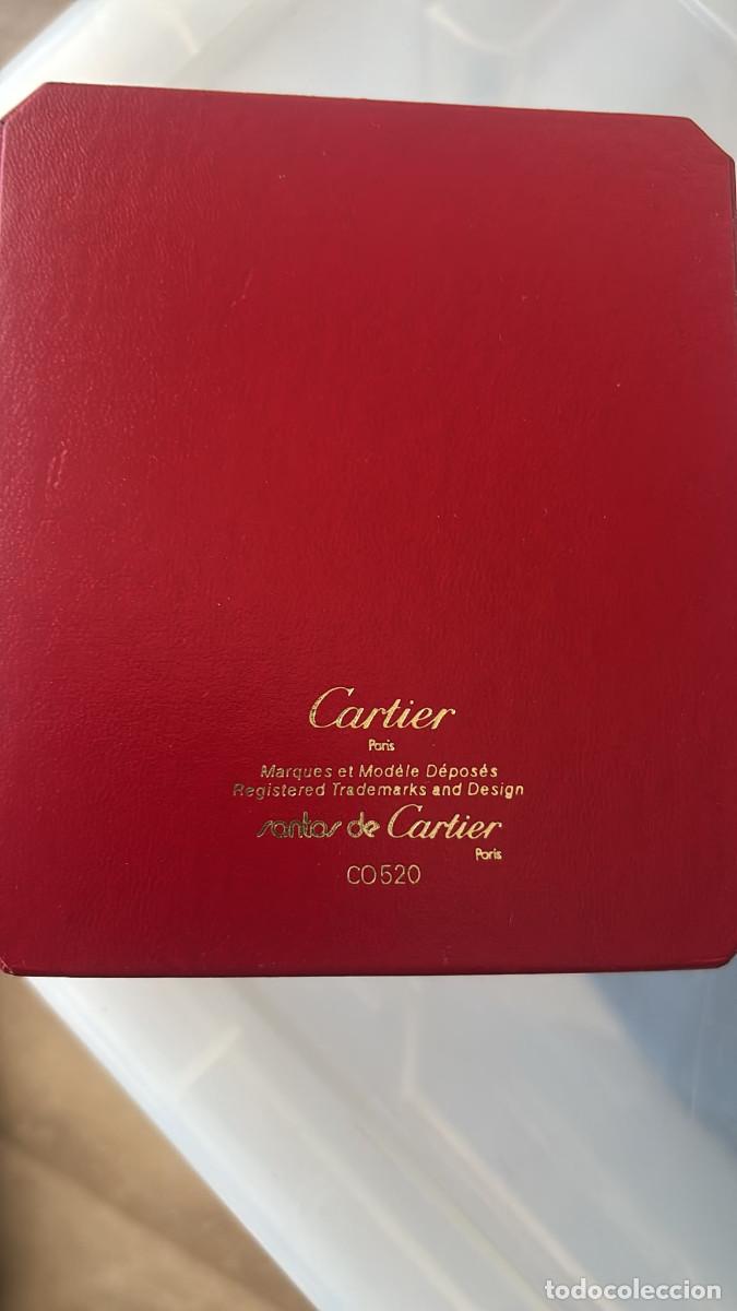 Vintage: CAJA ORIGINAL CARTIER PARIS &ndash; SANTOS DE CARTIER &ndash; REF. C0520 &ndash; VINTAGE