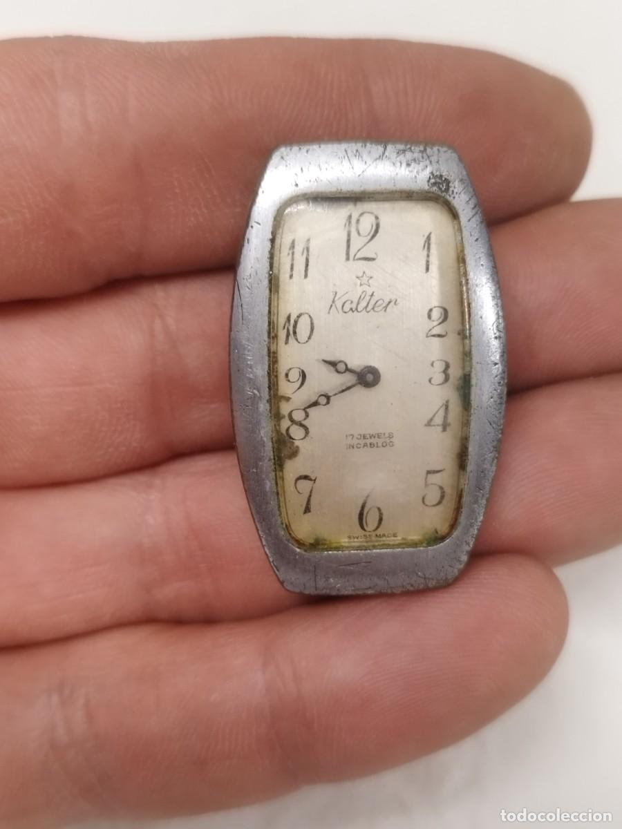 Vintage: Antiguo Reloj Mec&aacute;nico Kalter Suizo 17 Rub&iacute;s Incabloc - Vintage (Sin Probar).