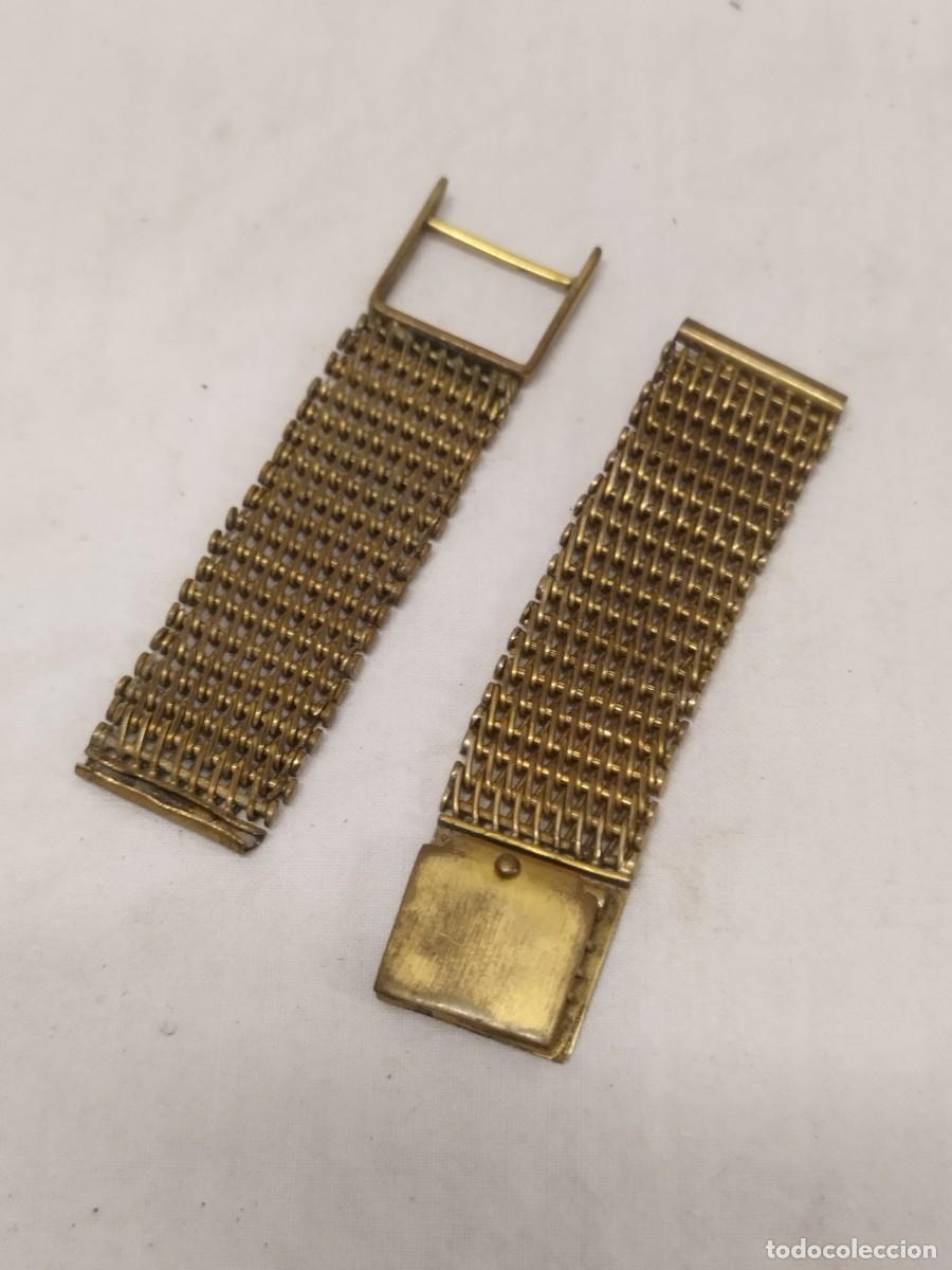 Vintage: Antigua Correa de Malla Milanesa para Reloj Vintage.