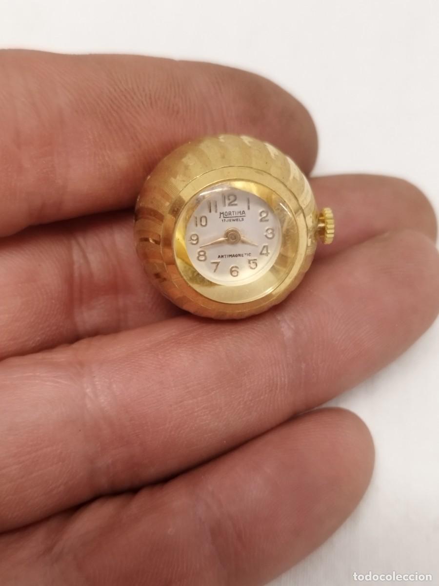 Vintage: Reloj Colgante Vintage Mortima Bola Dorada (A&ntilde;os 70) - Sin Probar.