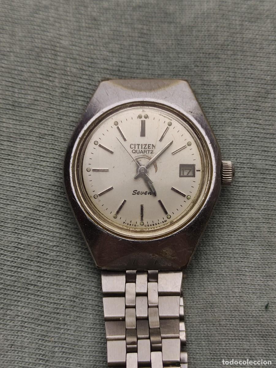 Vintage: Reloj Citizen quartz Seven - Foto 1