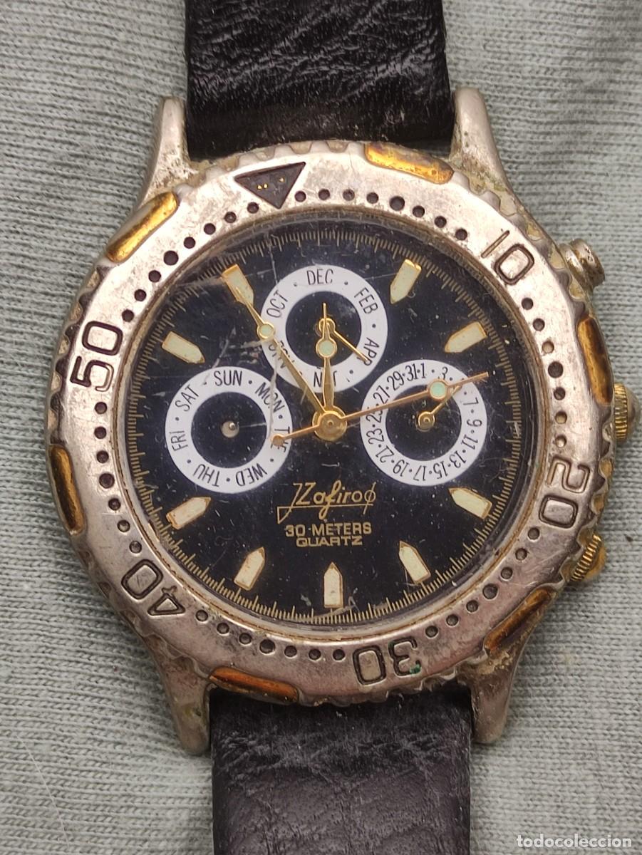Vintage: Reloj Zafiro 30m 3 micras oro