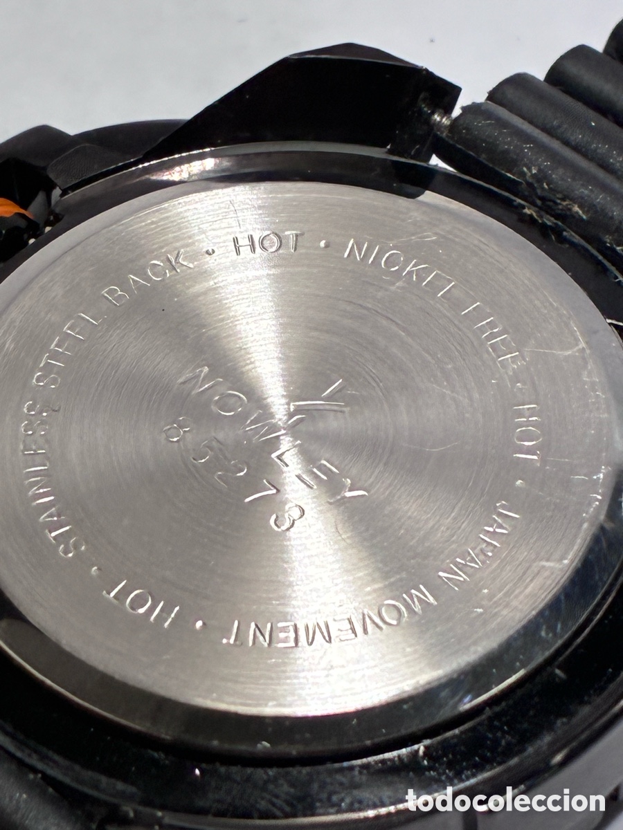 Vintage: Reloj Nowley Quartz negro - Foto 3