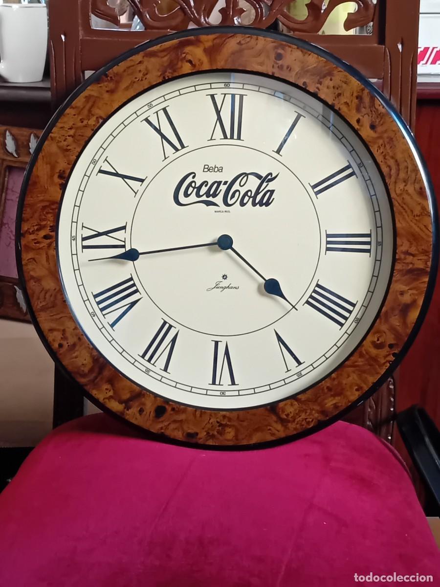 Vintage: Reloj de pared beba Coca-Cola, Funghans, funcionando