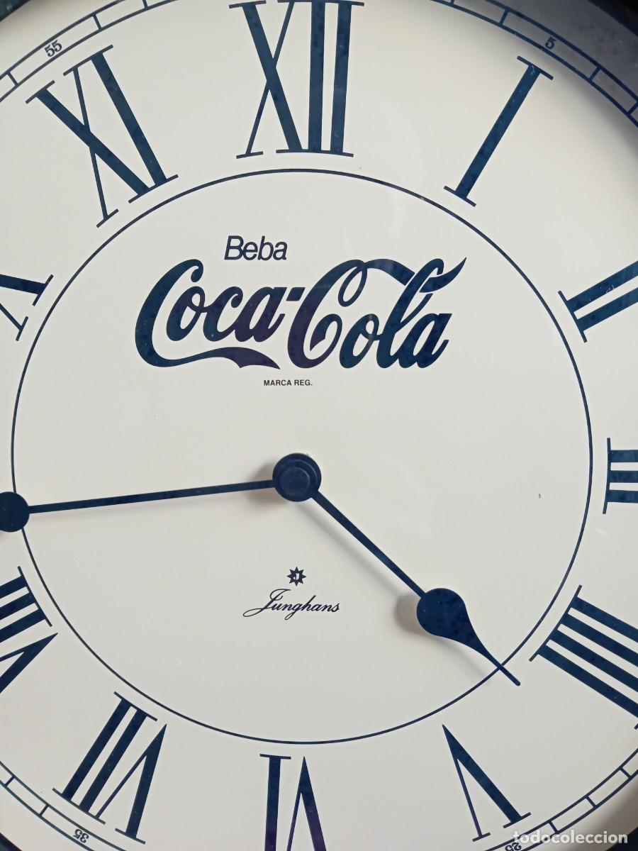 Vintage: Reloj de pared beba Coca-Cola, Funghans, funcionando - Foto 2