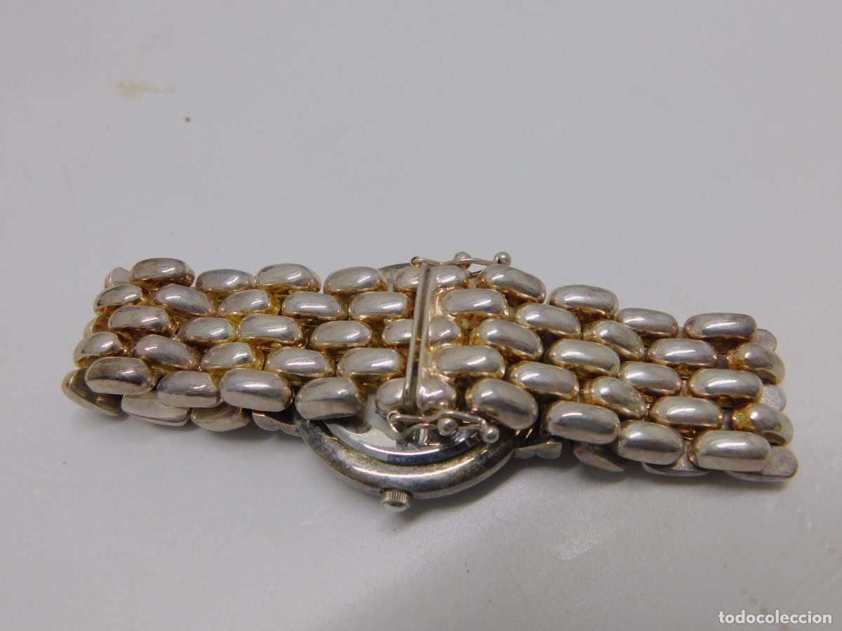 Vintage: RELOJ DE PULSERA DE PLATA - CAMUSSO - Foto 4