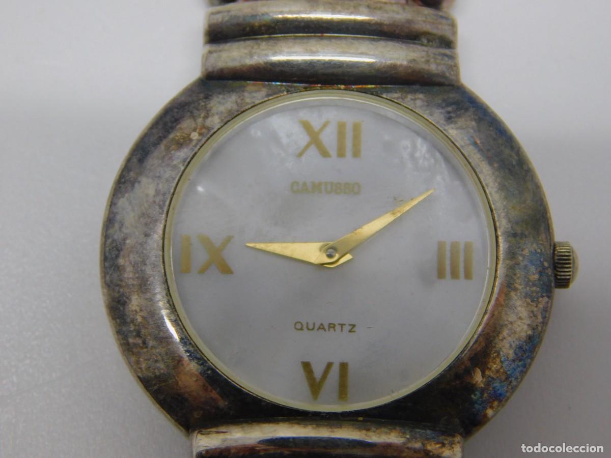 Vintage: RELOJ DE PULSERA DE PLATA - CAMUSSO - Foto 10