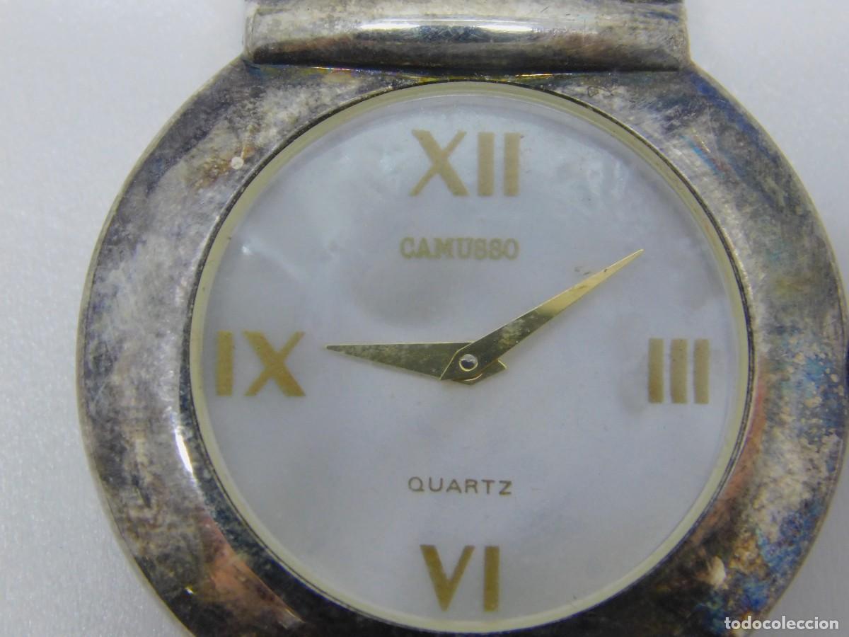 Vintage: RELOJ DE PULSERA DE PLATA - CAMUSSO - Foto 11