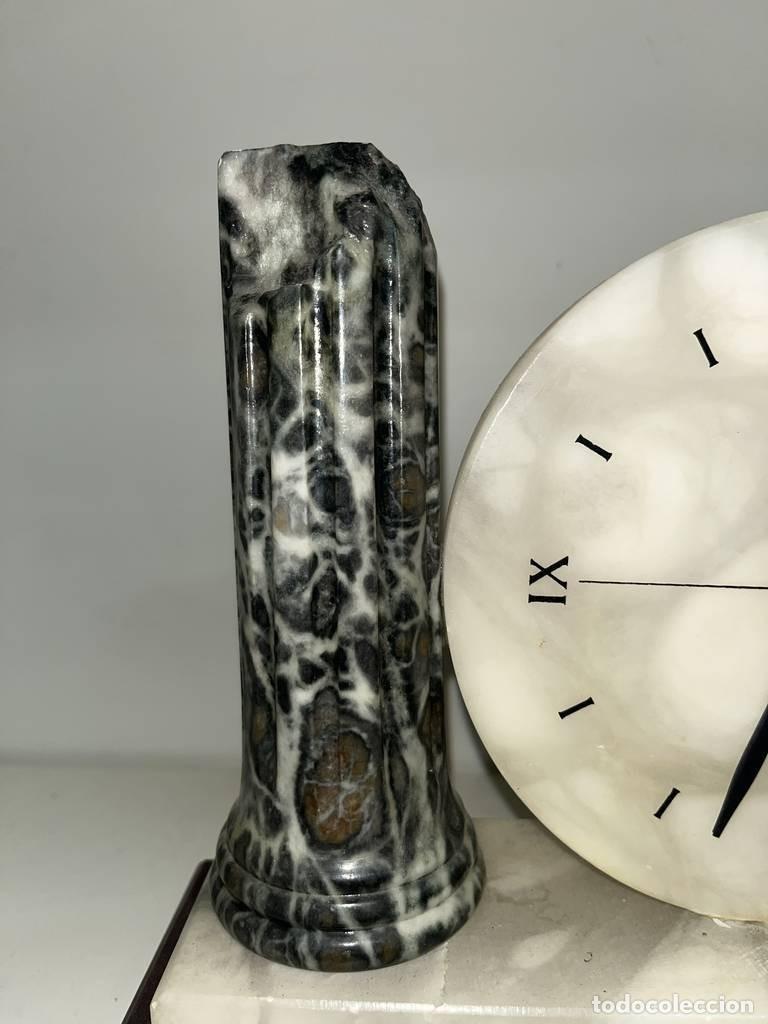 Vintage: RELOJ DE M&Aacute;RMOL..... - Foto 5
