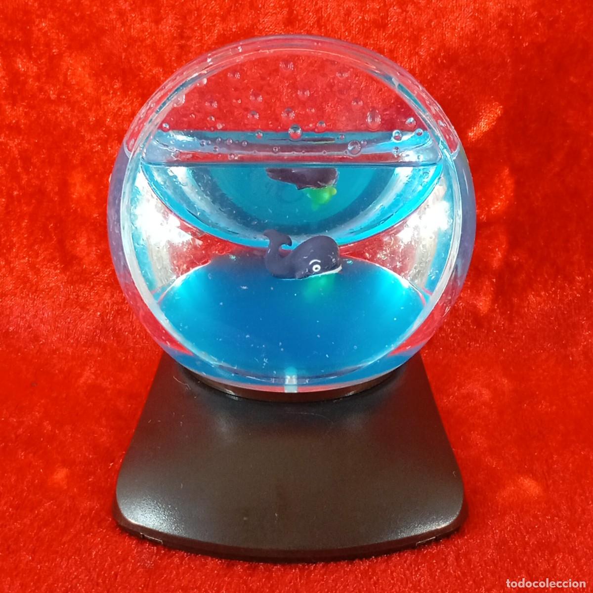 Vintage: RELOJ DE ACUARIO EN MOVIMIENTO - VINTAGE - 1990'S - RETRO - 11 CM DE ALTO