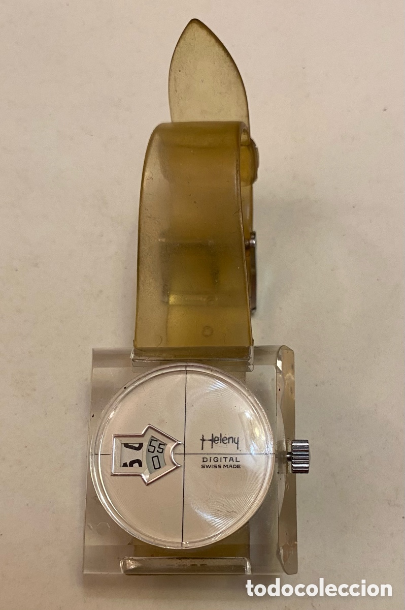 Vintage: Original reloj de horas saltantes