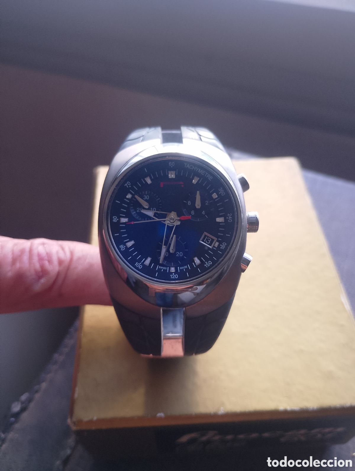 Vintage: Reloj Pirelli Pzero azul hombre