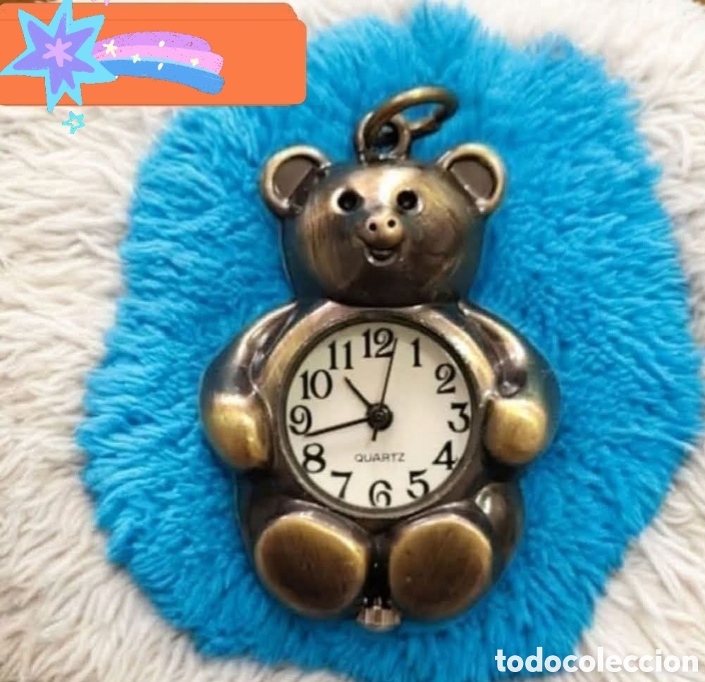Vintage: :::: EN10 - COLGANTE RELOJ OSITO