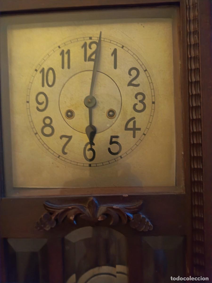 Vintage: Reloj de p&eacute;ndulo del a&ntilde;o 1920 - Foto 4