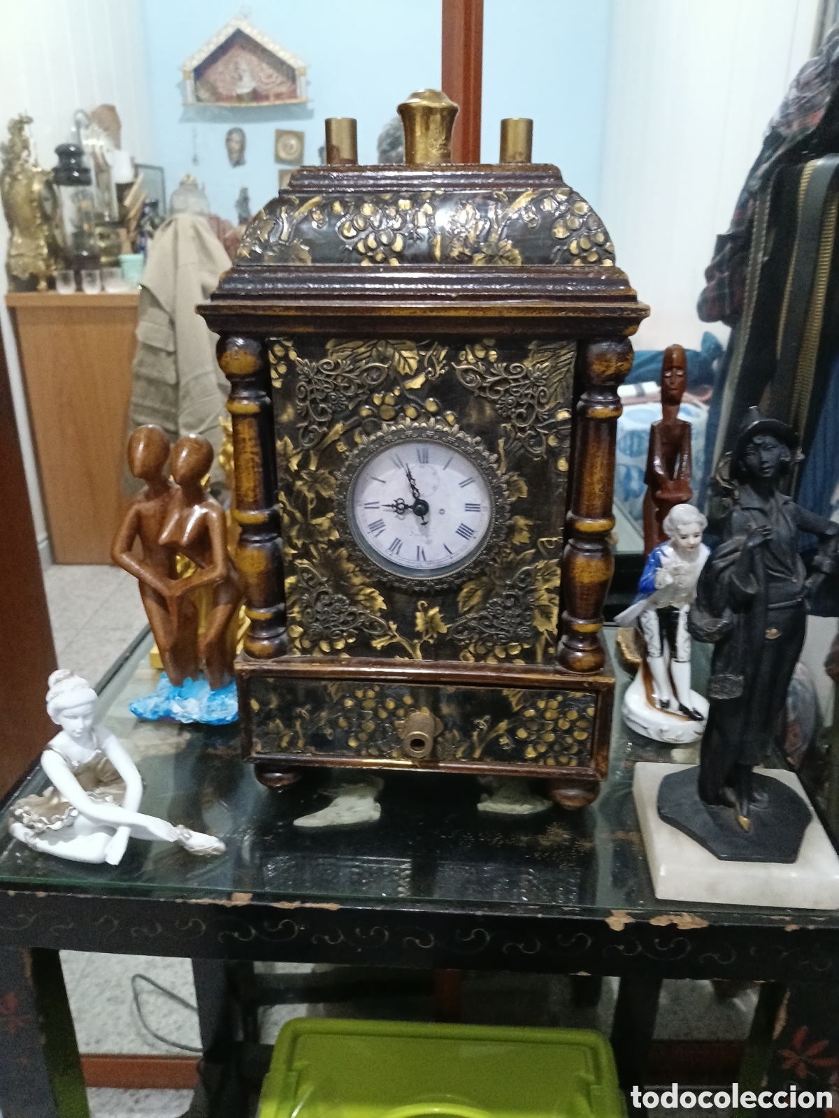 Vintage: Reloj de sobremesa vintage marca Lafuente