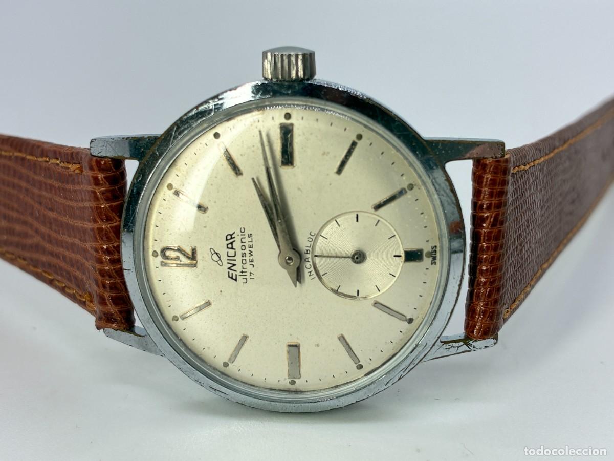 Vintage: Vintage Enicar Ultrasonic Manual Sub Second Swiss Watch