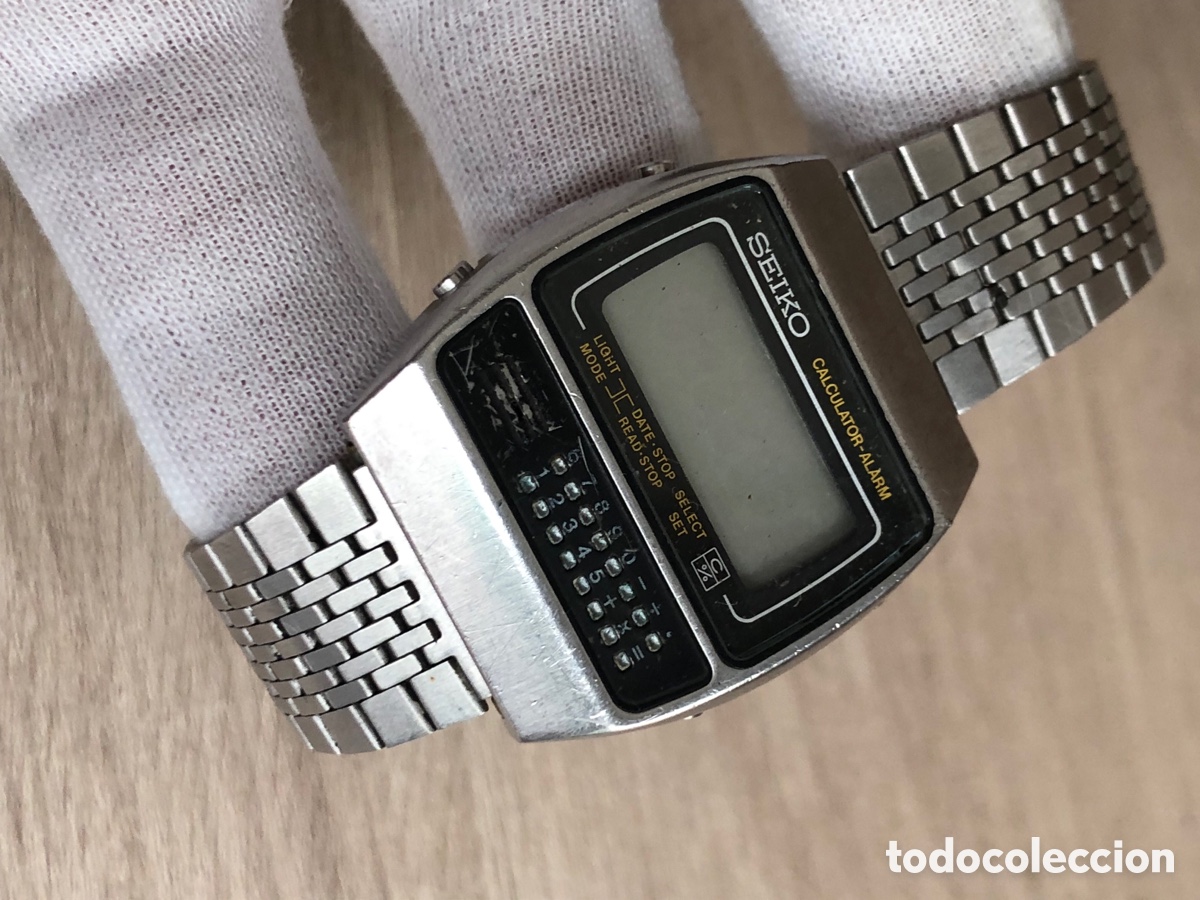 Vintage: Reloj Seiko calculadora vintage