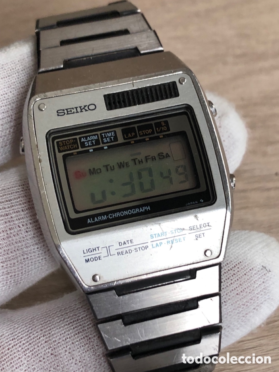 Vintage: Reloj Seiko digital todo original digital