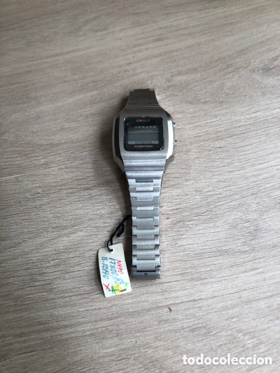 Vintage: Reloj Casio japon&eacute;s vintage Casiotron nos