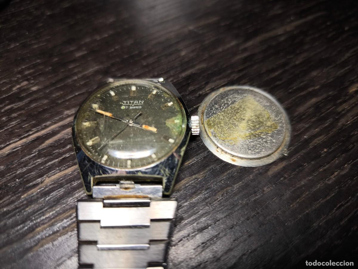 Vintage: reloj titan - sin comprobar