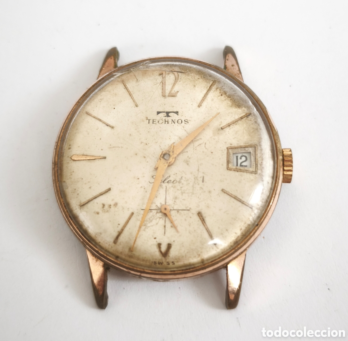 Vintage: Reloj Technos de cuerda UT6410 , funcionando. Orologio montre horloge