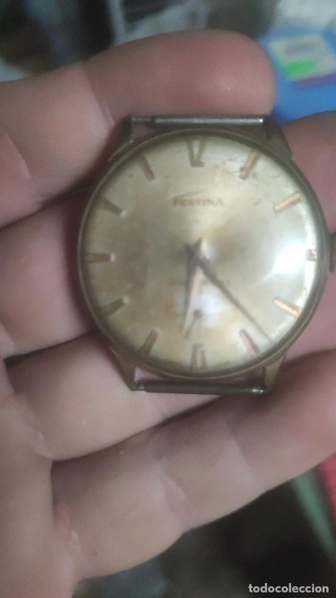 Vintage: Reloj Festina Vintage A&ntilde;os 60 Suizo Chapado Oro 20 Microns - Dorado regalo otro.