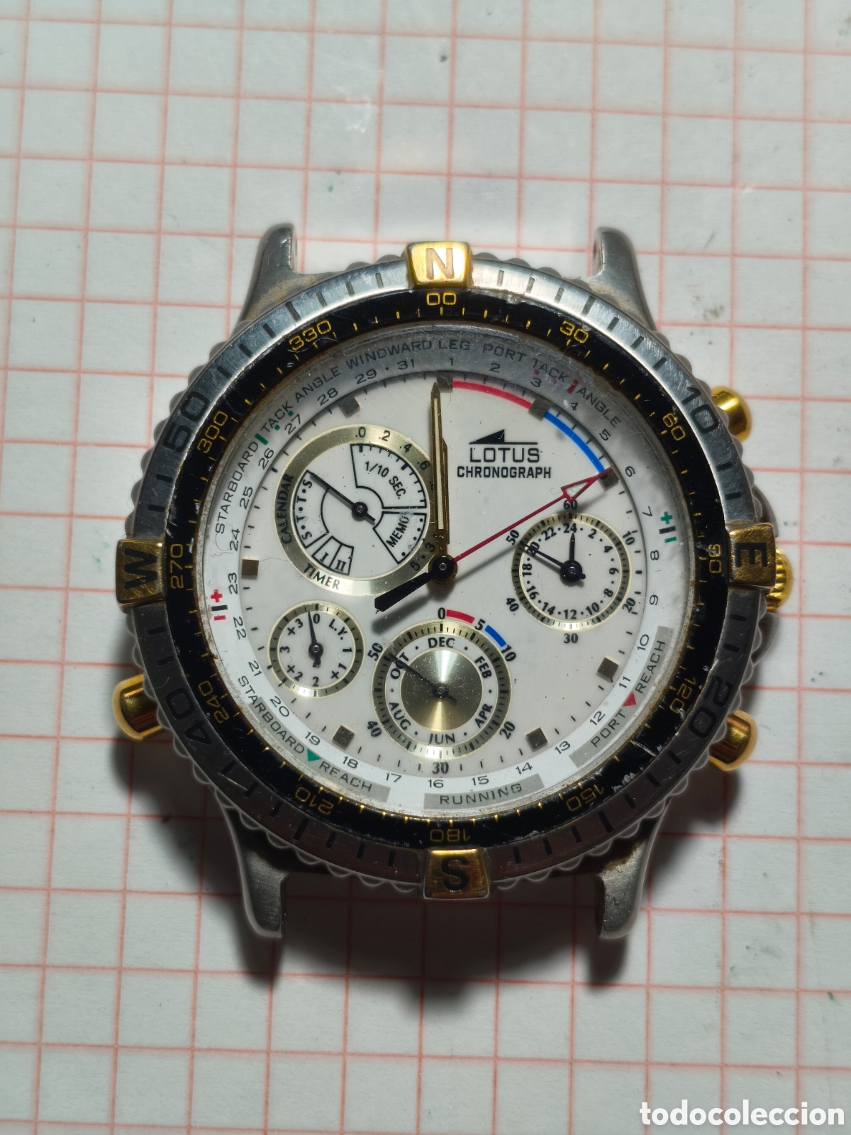 Vintage: Reloj Lotus cronografo