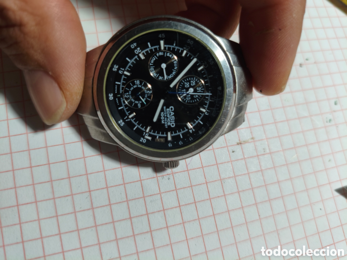 Vintage: Reloj de pulsera Casio edifice - Foto 4