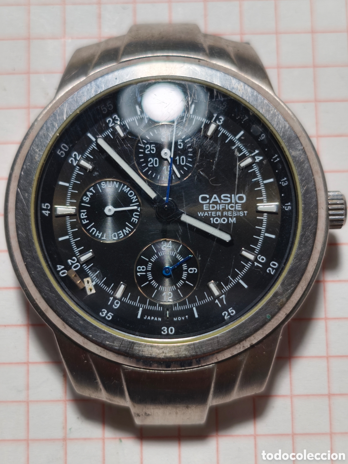 Vintage: Reloj de pulsera Casio edifice - Foto 1