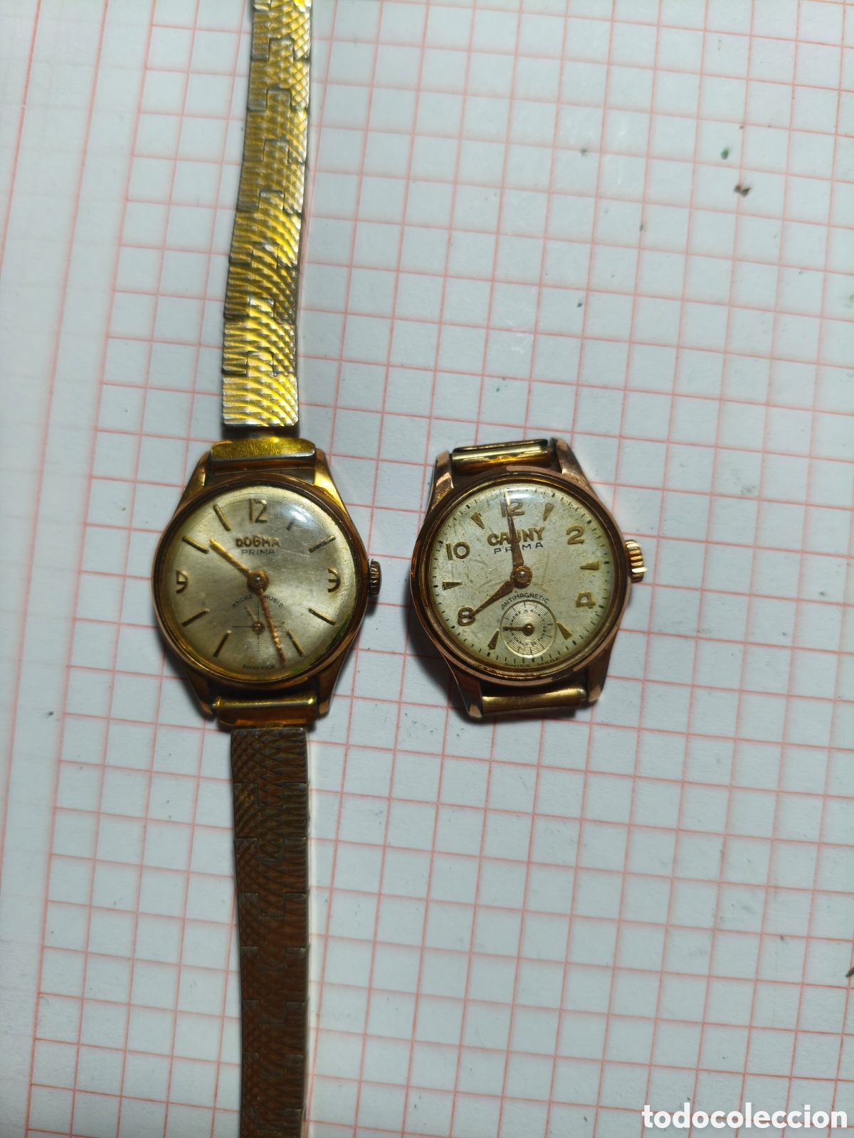 Vintage: Relojes Dogma y Cauny