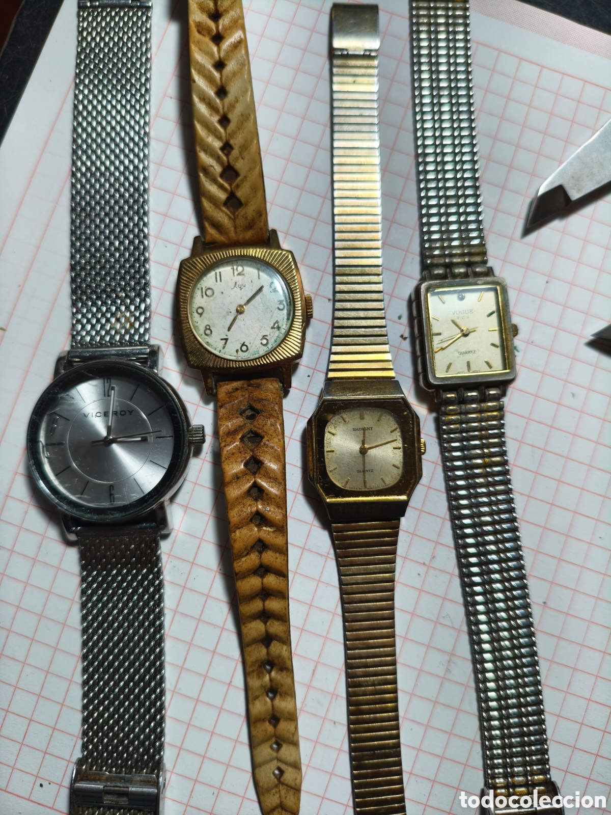 Vintage: Lote relojes antiguos