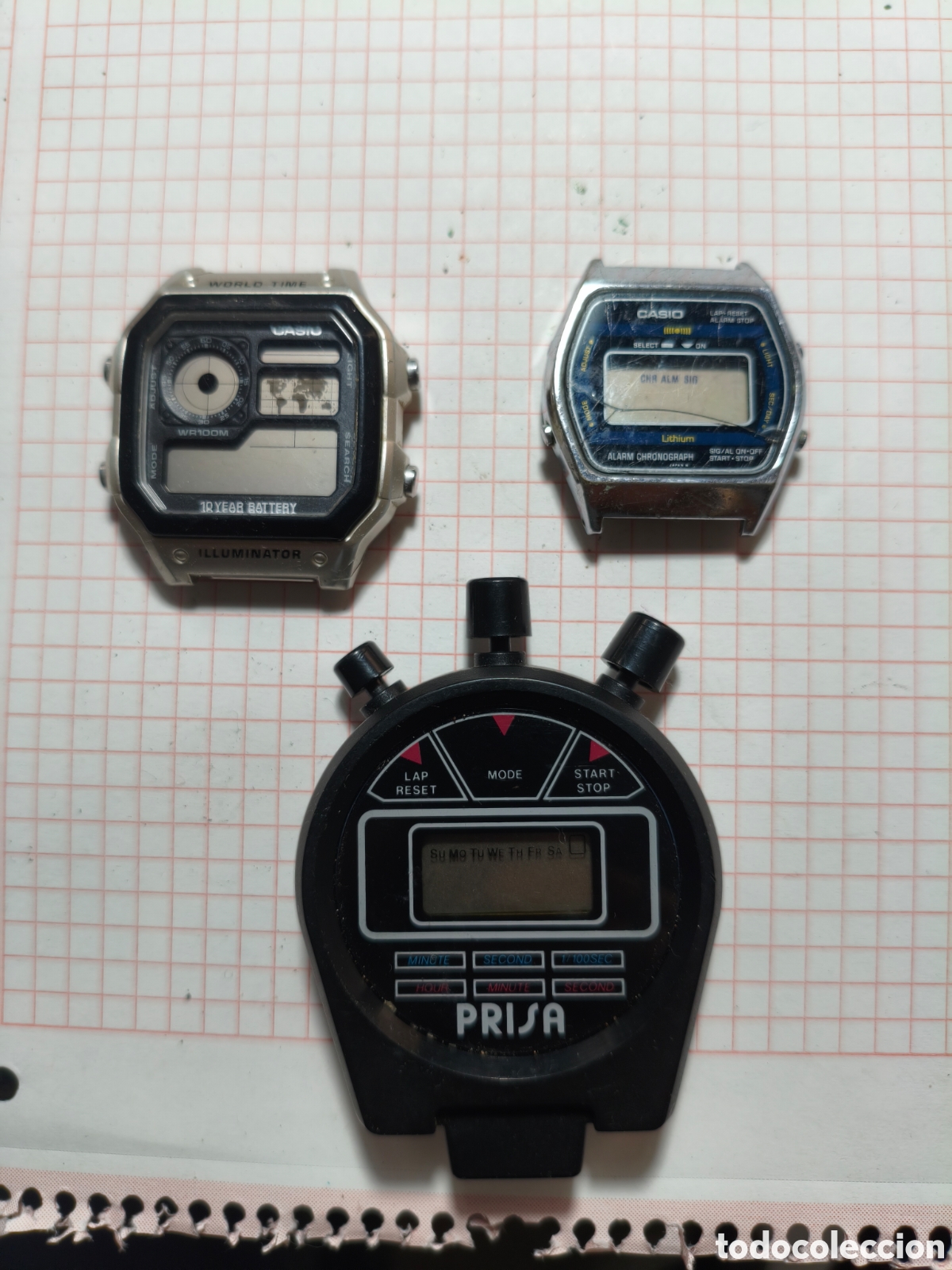 Vintage: Relojes Casio y cronometro