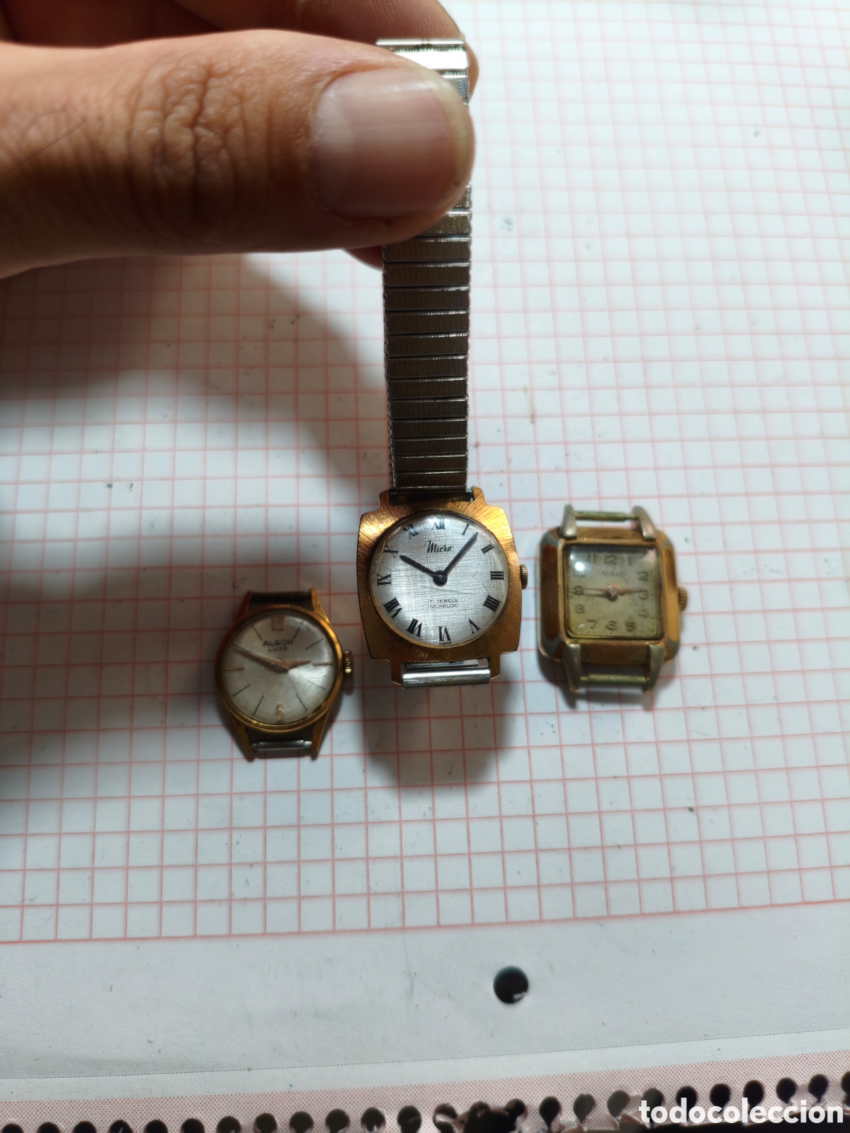 Vintage: Lote relojes antiguos