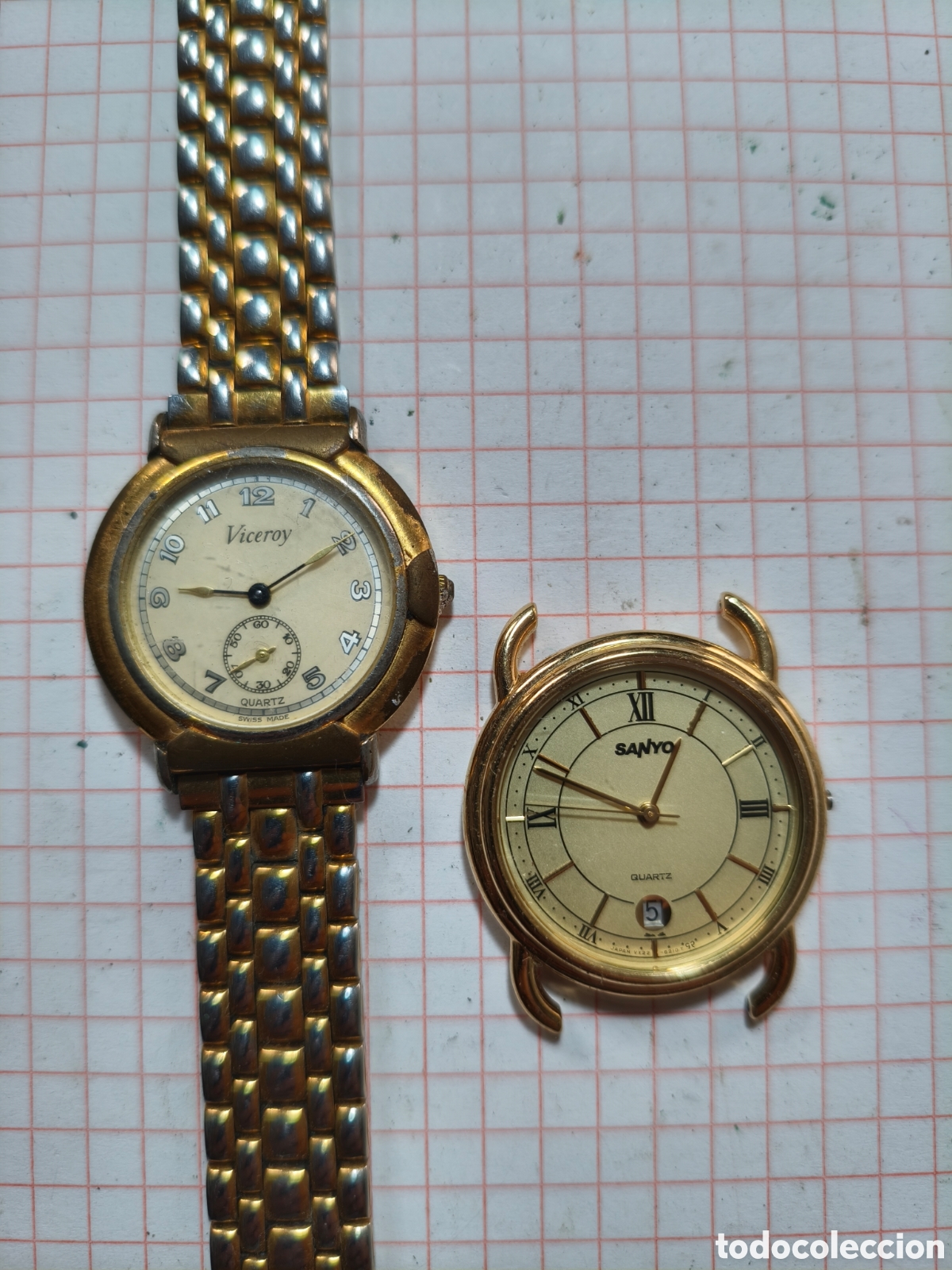 Vintage: Relojes Viceroy y sanyo