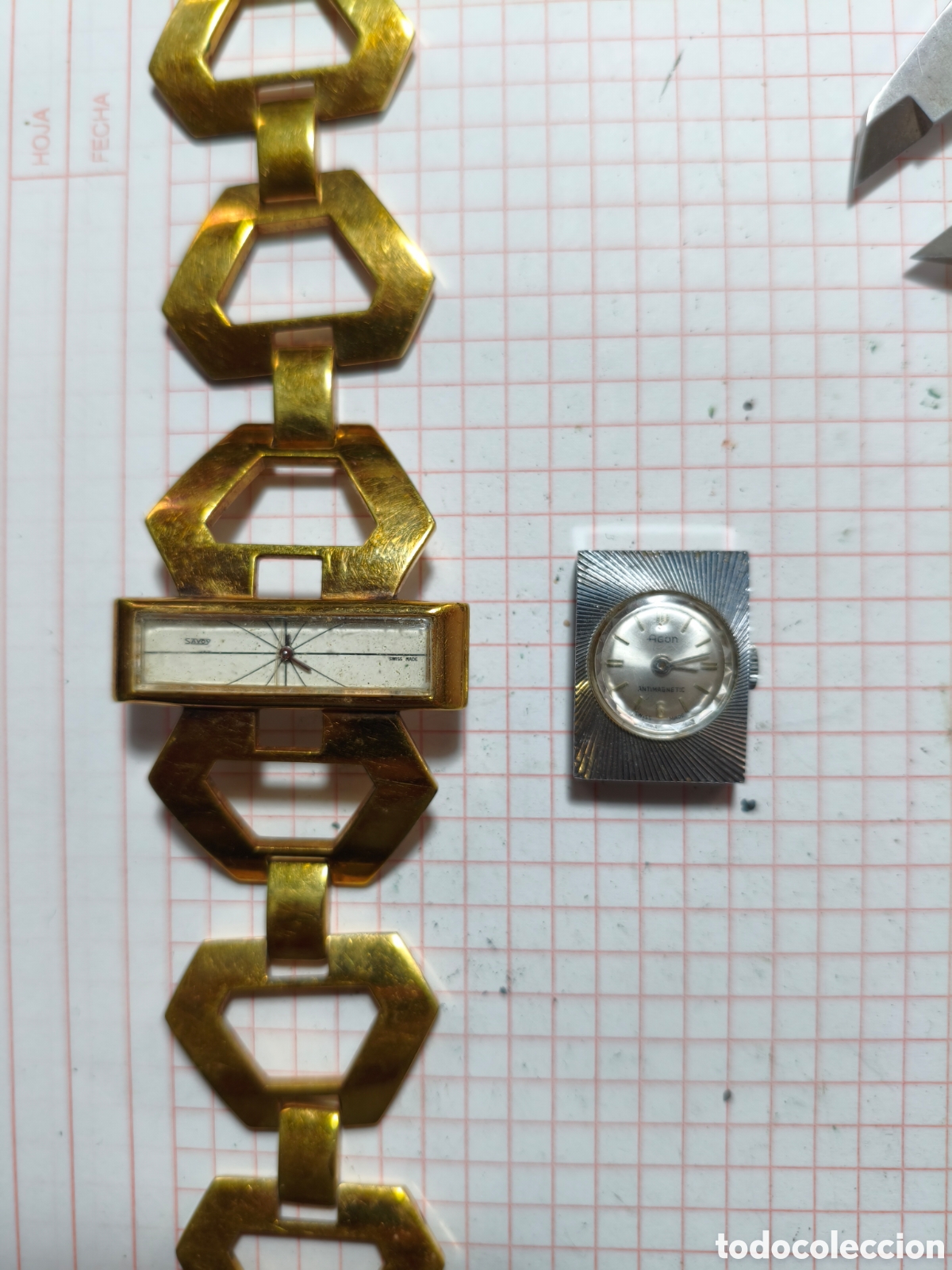 Vintage: Relojes antiguos Savoy y Agon