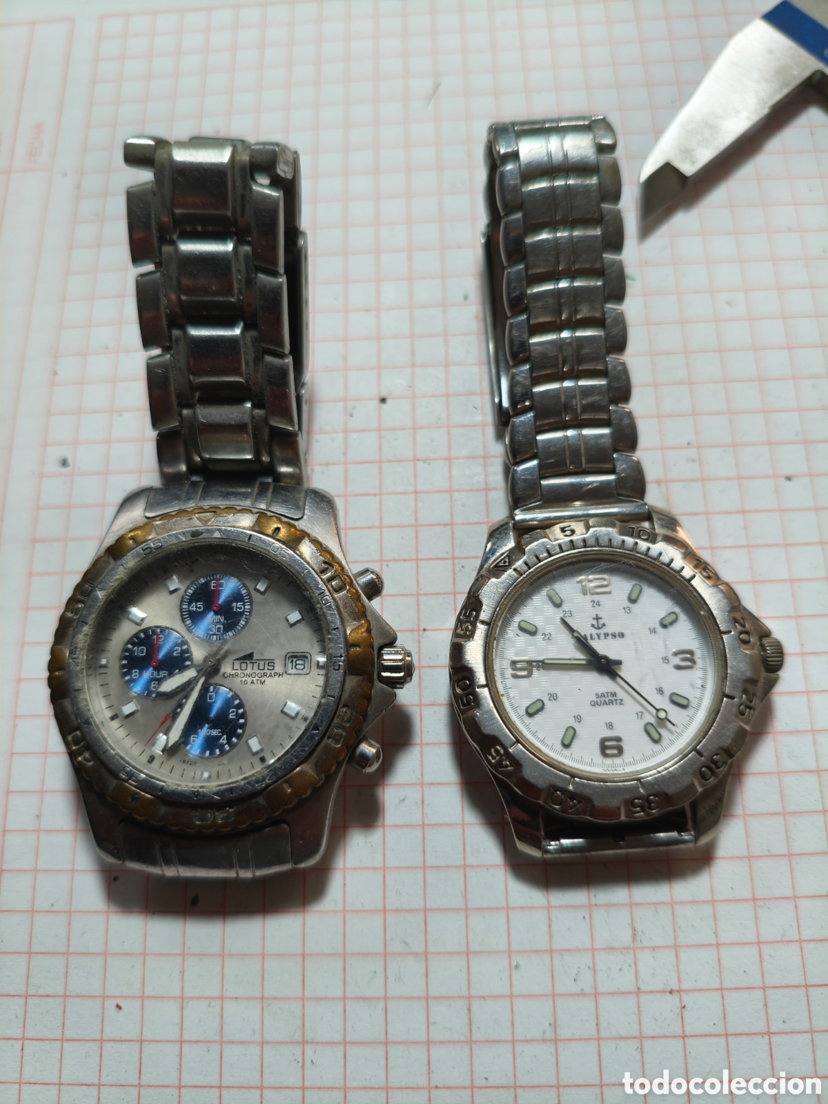 Vintage: Relojes Lotus y Calypso