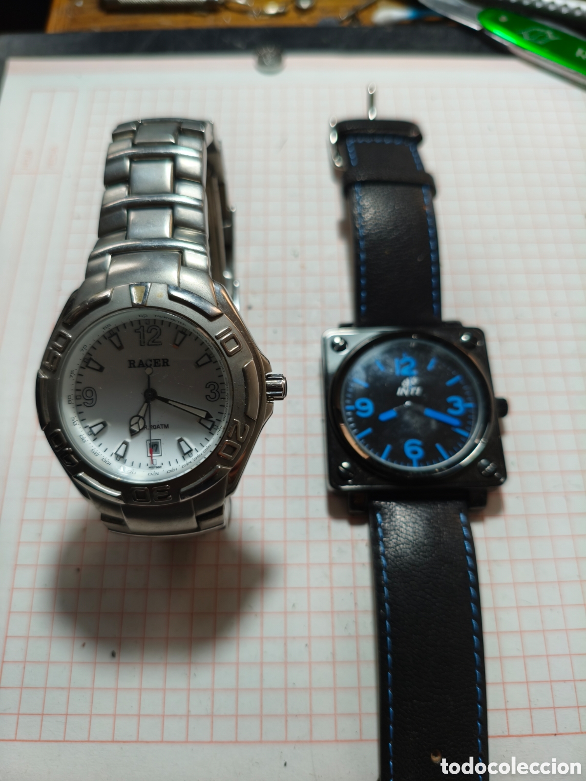 Vintage: Relojes Racer y Inti