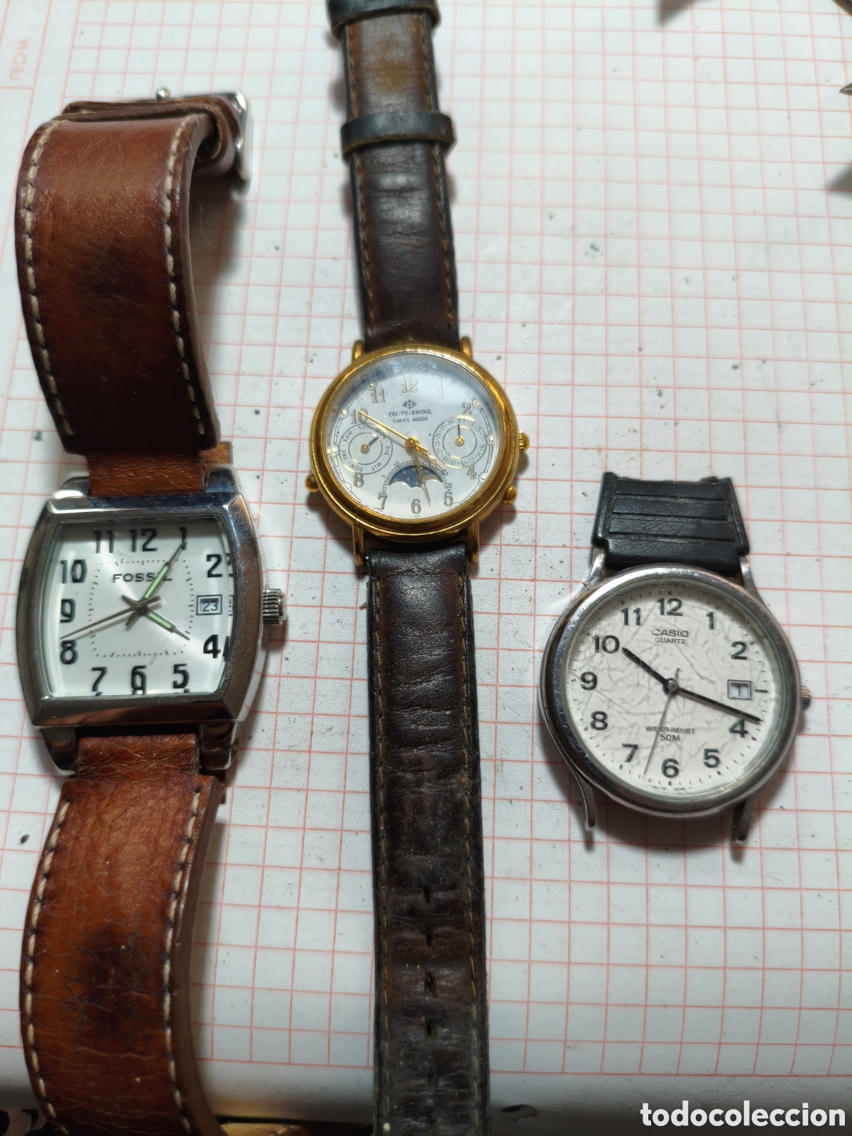 Vintage: Lote relojes usados vintage