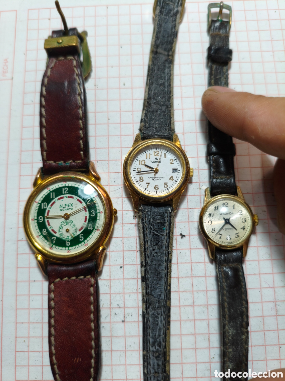 Vintage: Lote relojes usados vintage