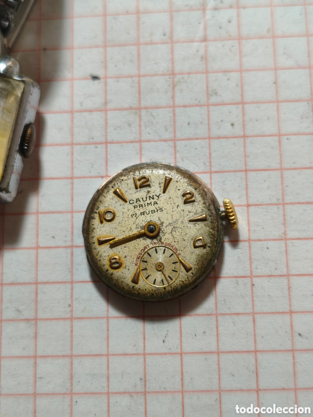 Vintage: Reloj Certina y Cauny - Foto 2