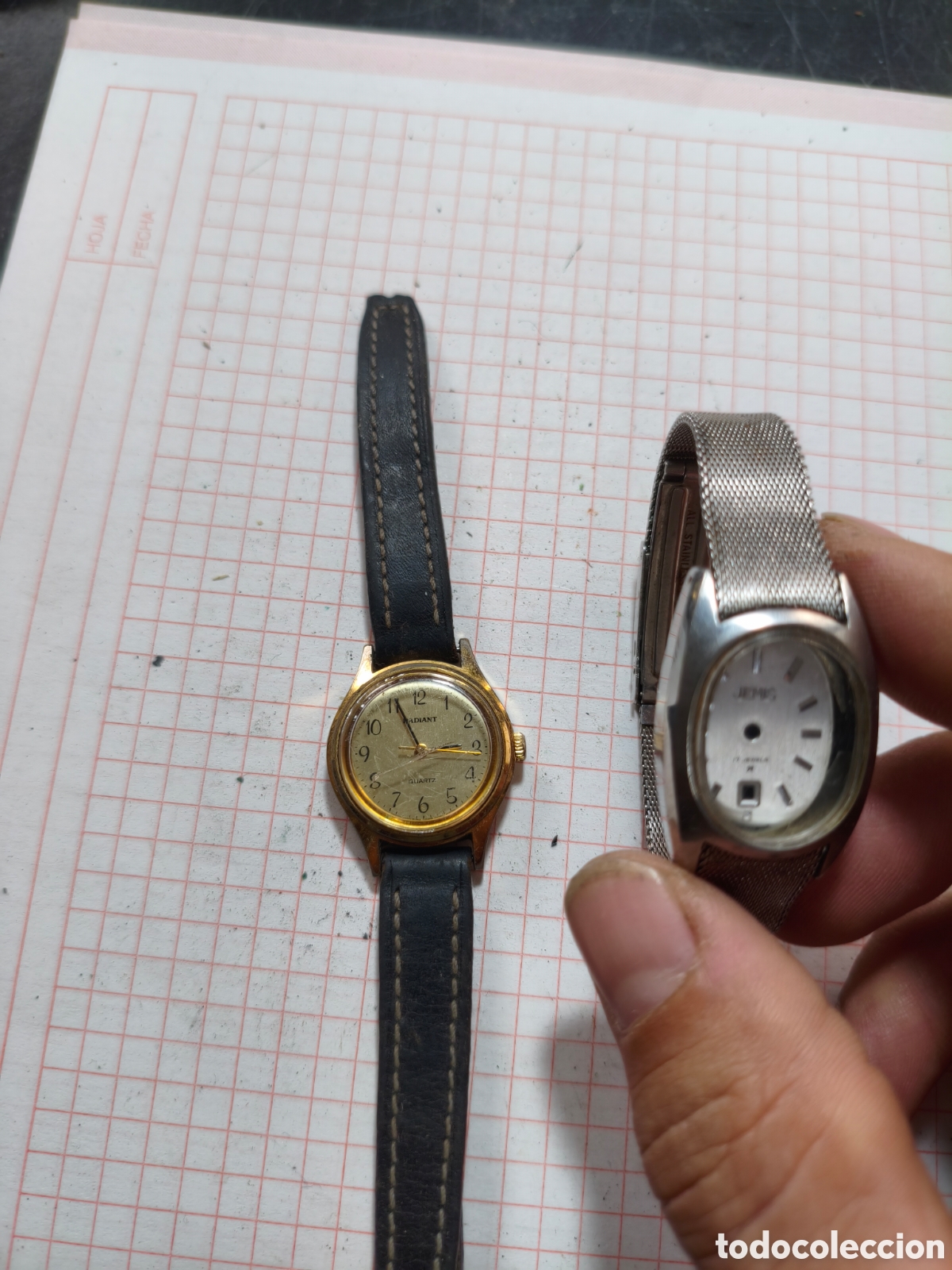 Vintage: Reloj Radiant y Jemis - Foto 1