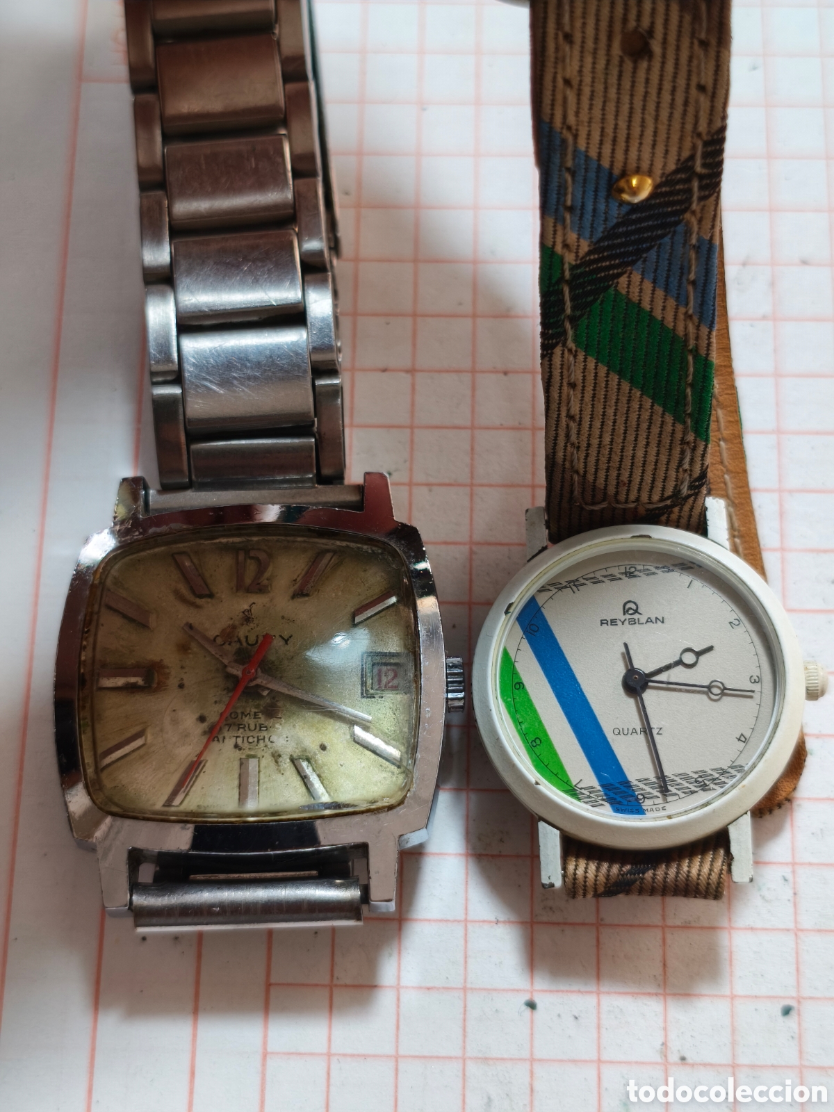 Vintage: Relojes Cauny y Reyblan