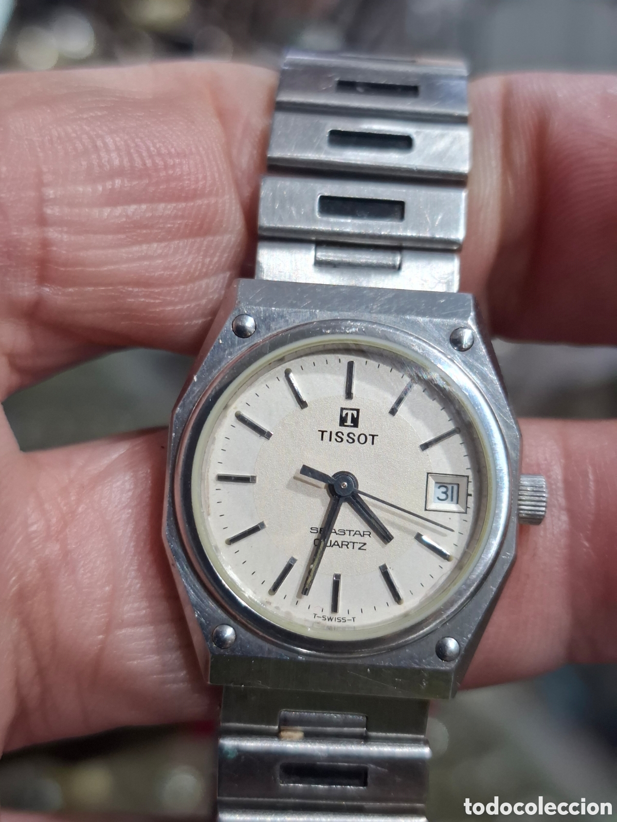 Vintage: Relojo Tissot Seastar 90s Unique for women