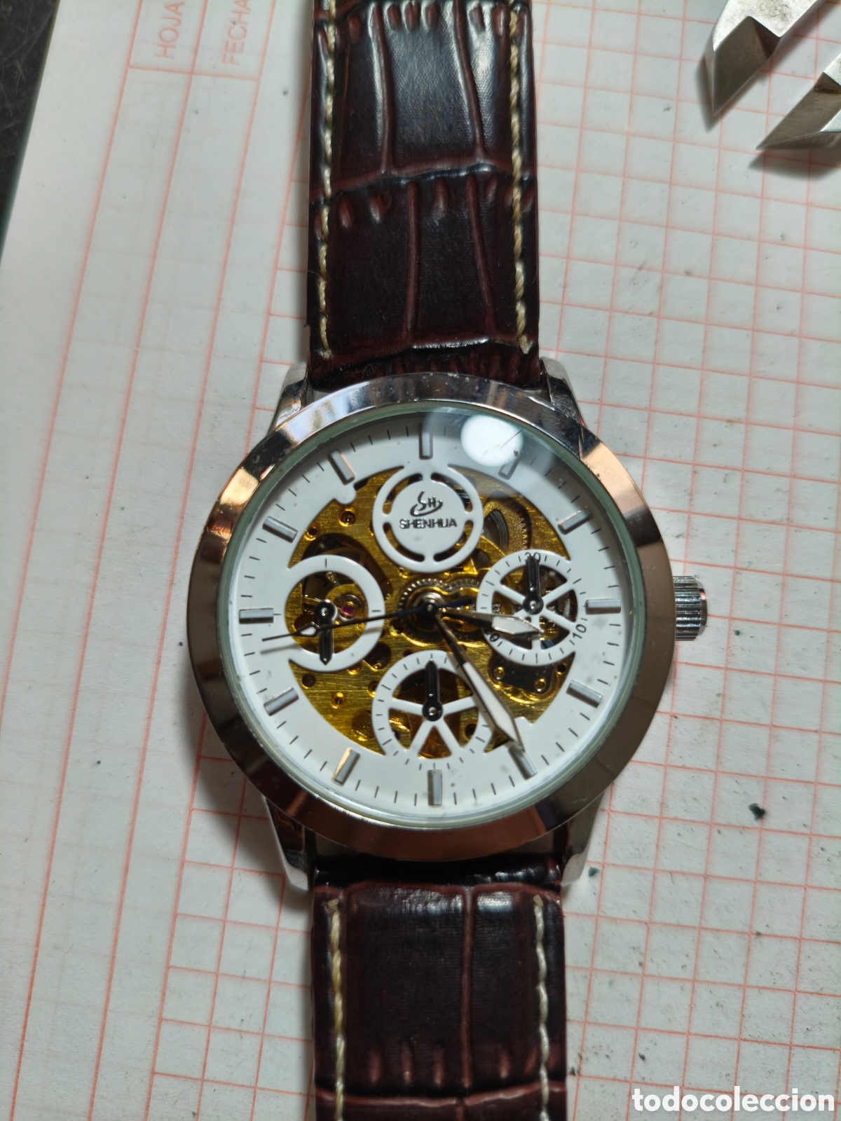 Vintage: Reloj de pulsera autom&aacute;tico