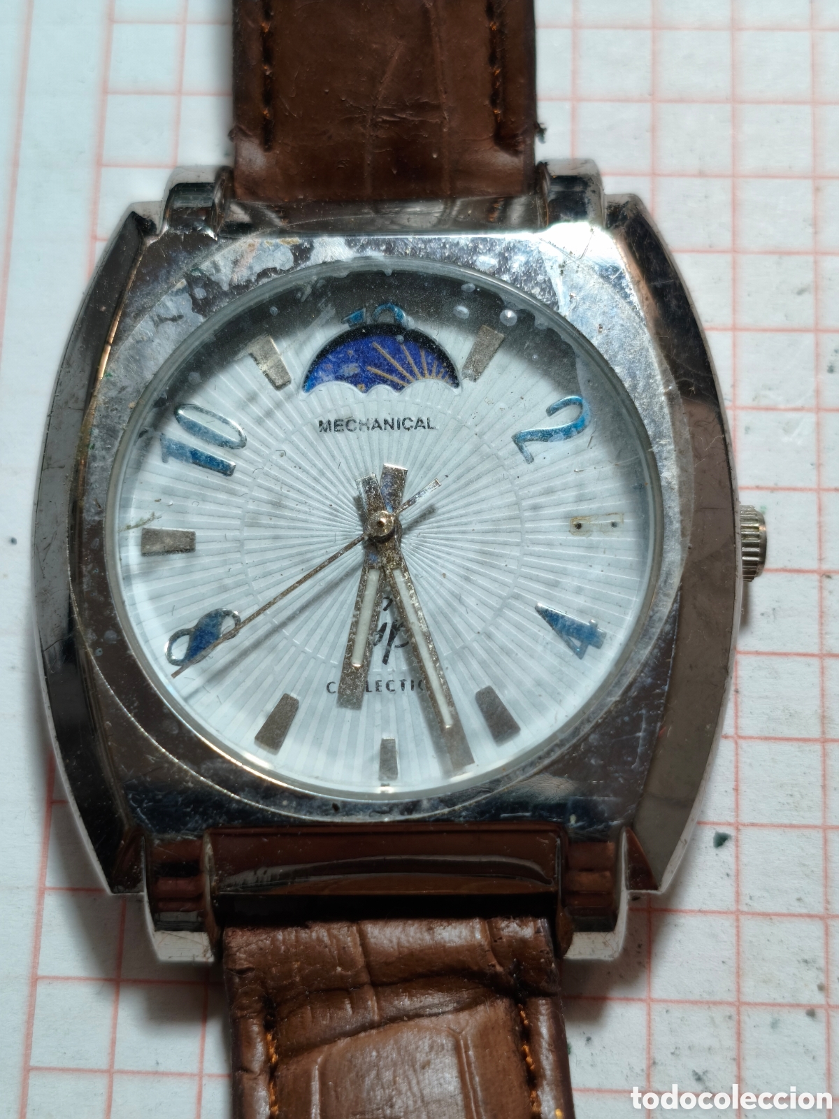 Vintage: Reloj mecanico cuerda manual