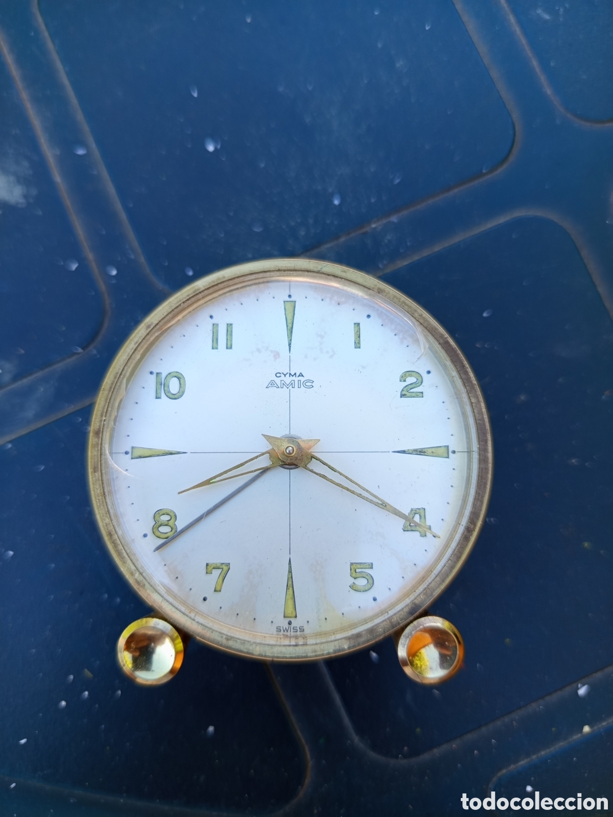 Vintage: Despertador Vintage CYMA AMIC (A&ntilde;os 50) - &iexcl;Funcionando!
