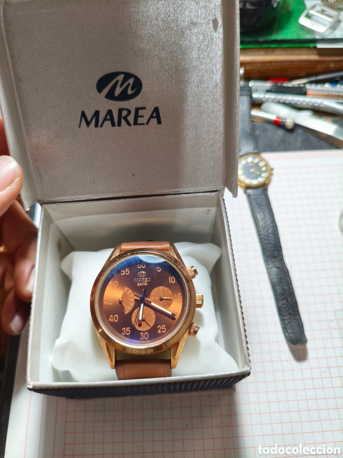 Vintage: Reloj Marea Retrograde-day - Foto 2